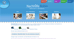 Desktop Screenshot of nachhilfe-robin.de